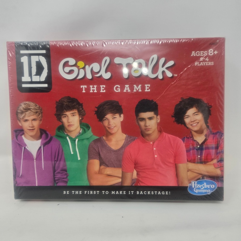 One Direction Girl Talk Board Game Hasbro Gaming 1D 2012 New Factory Sealed A283